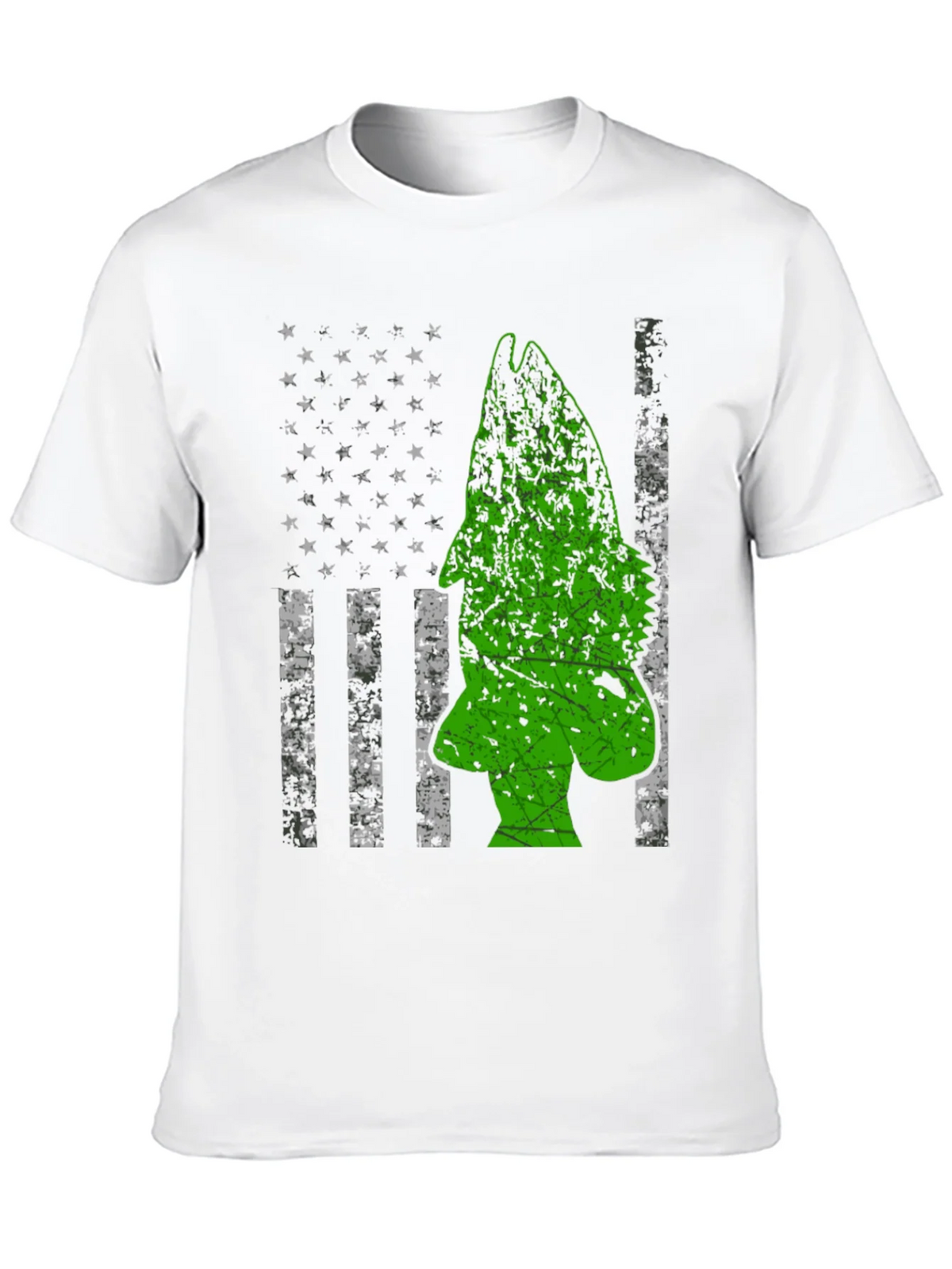 American Flag Bass Fishing Graphic Tee product image 12