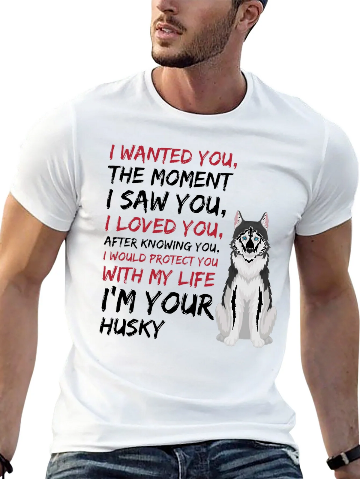 Im Your Husky T-Shirt product image 4