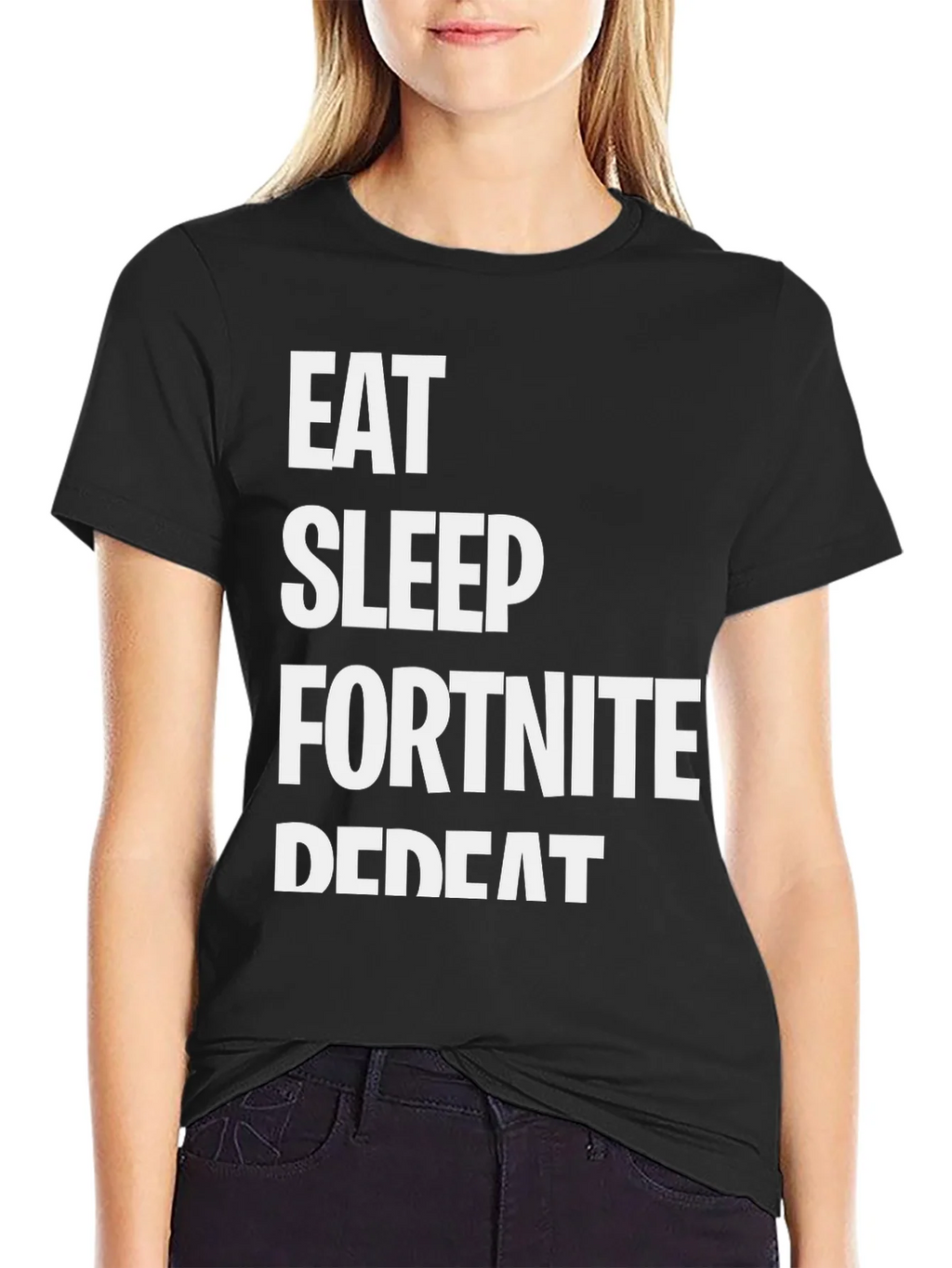 Eat Sleep Fortnite Repeat Gamer T-Shirt product image 5