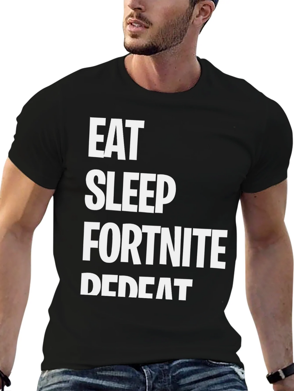 Eat Sleep Fortnite Repeat Gamer T-Shirt product image 9