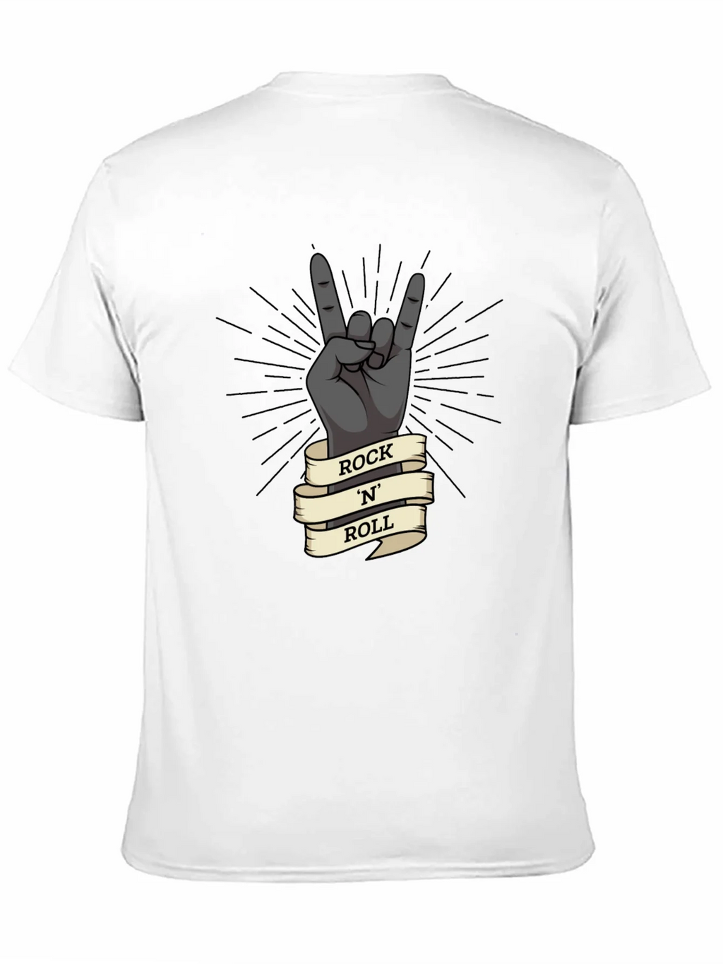 Rock N Roll Hand Gesture Graphic T-Shirt product image 2