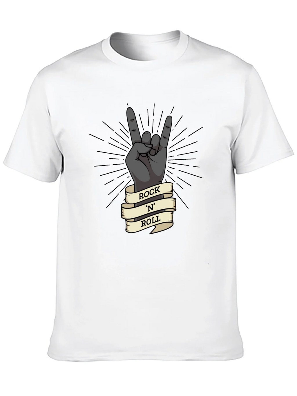 Rock N Roll Hand Gesture Graphic T-Shirt product image 12