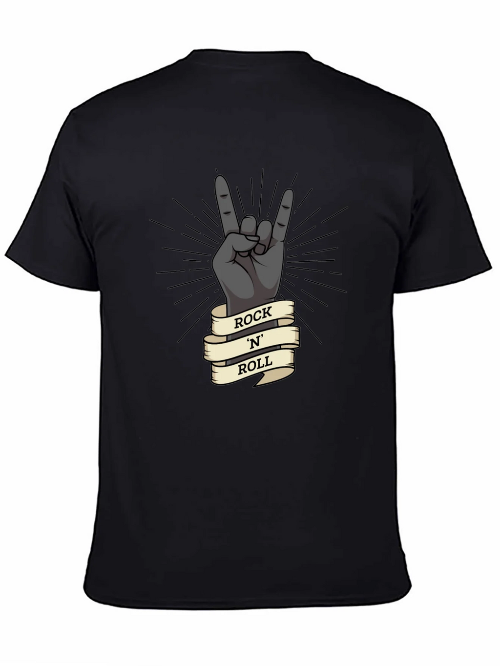 Rock N Roll Hand Gesture Graphic T-Shirt product image 7