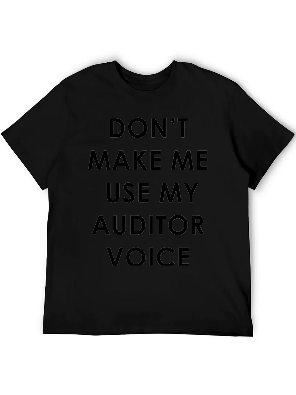 Auditor Voice T-Shirt - Funny Accounting Tee product image 8