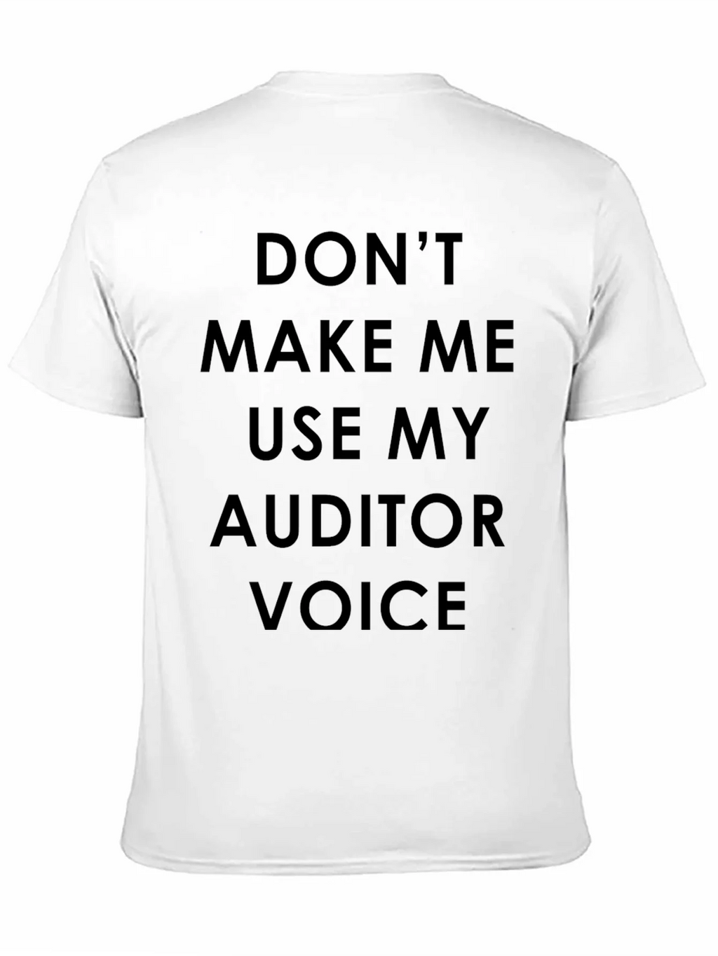 Auditor Voice T-Shirt - Funny Accounting Tee product image 2