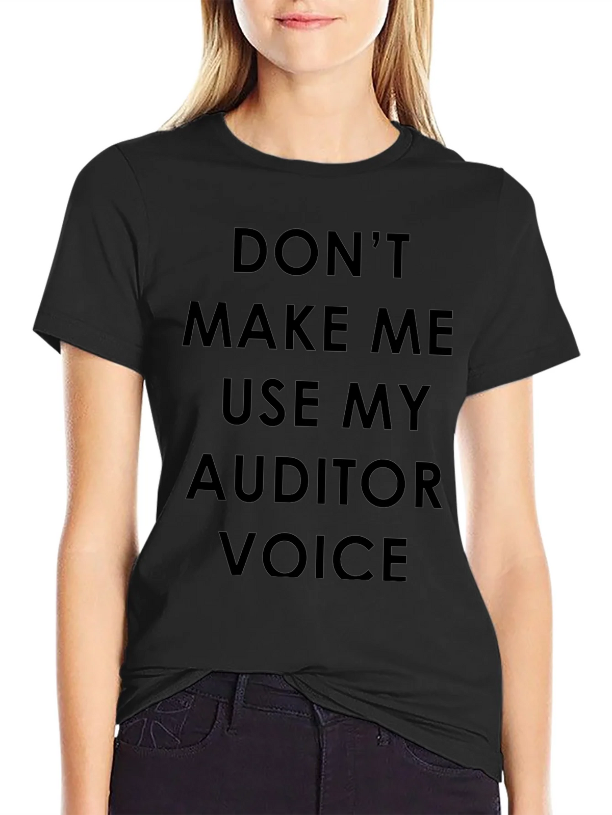 Auditor Voice T-Shirt - Funny Accounting Tee product image 5