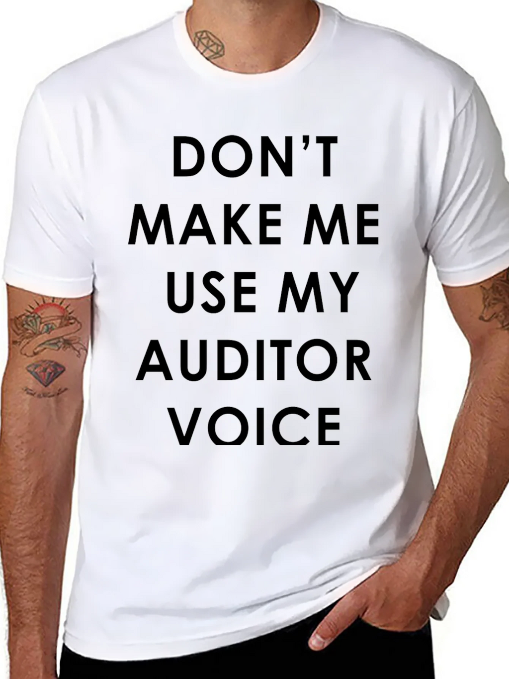 Auditor Voice T-Shirt - Funny Accounting Tee product image 10