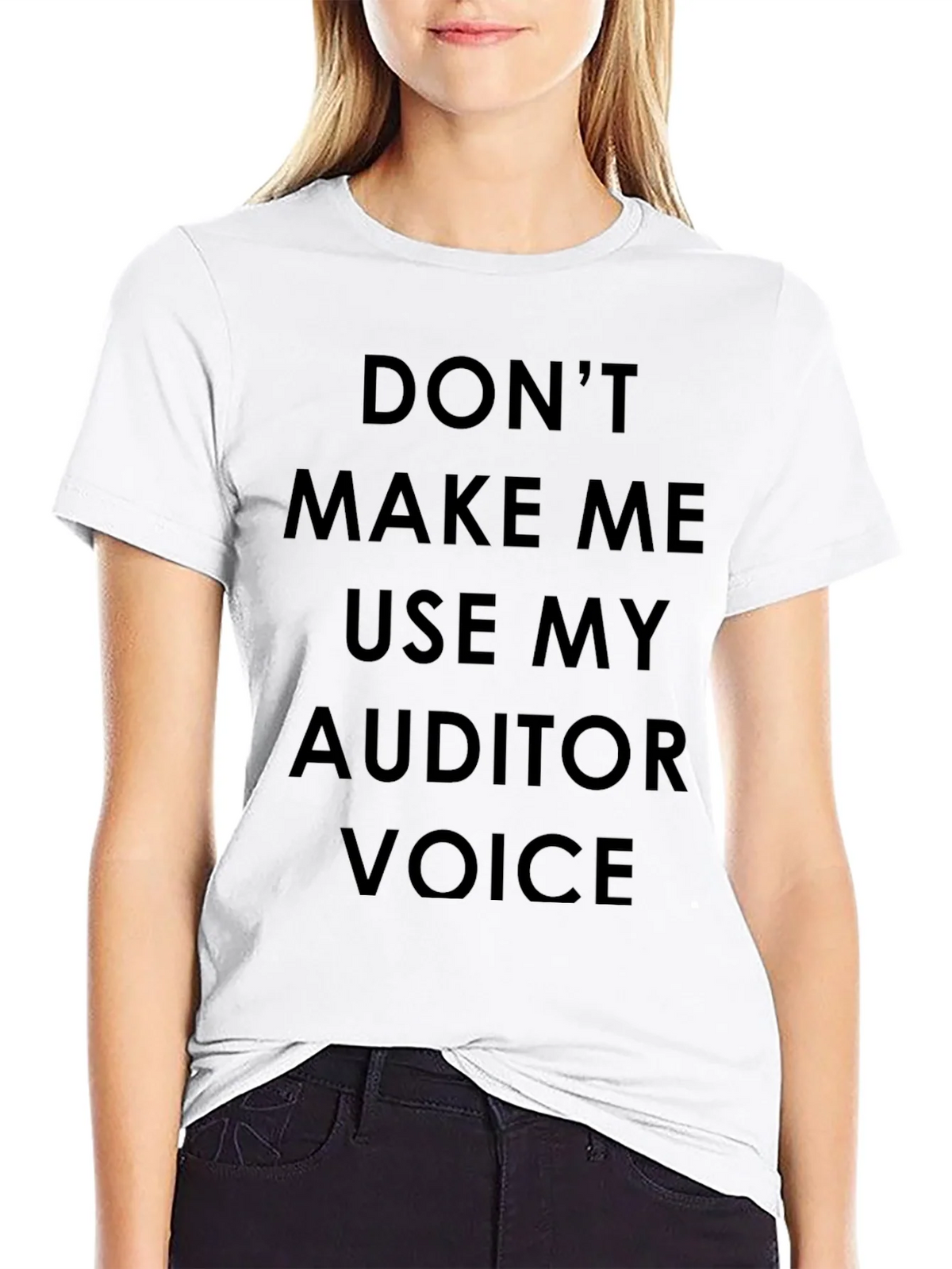 Auditor Voice T-Shirt - Funny Accounting Tee product image 11