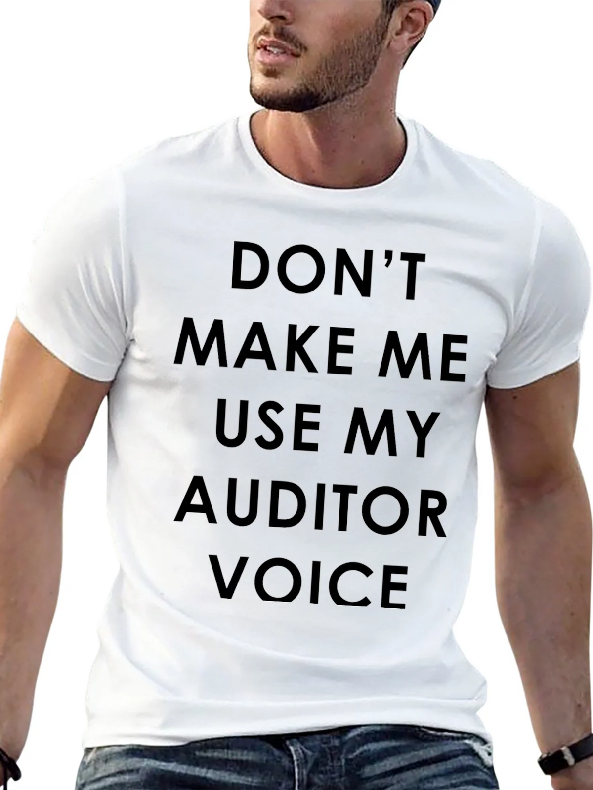 Auditor Voice T-Shirt - Funny Accounting Tee product image 4