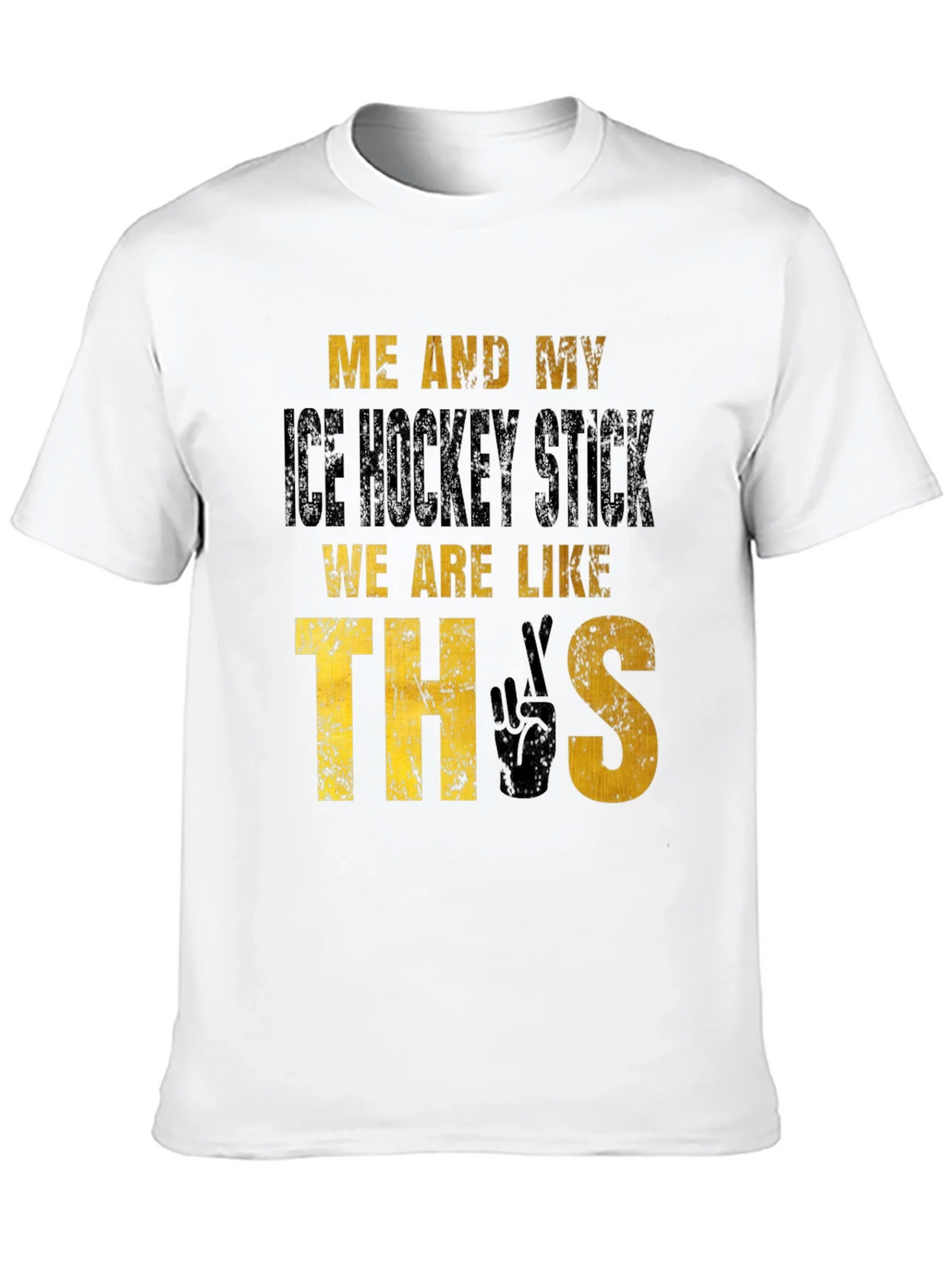 Hockey Fan T-Shirt: Me and My Ice Stick product image 12
