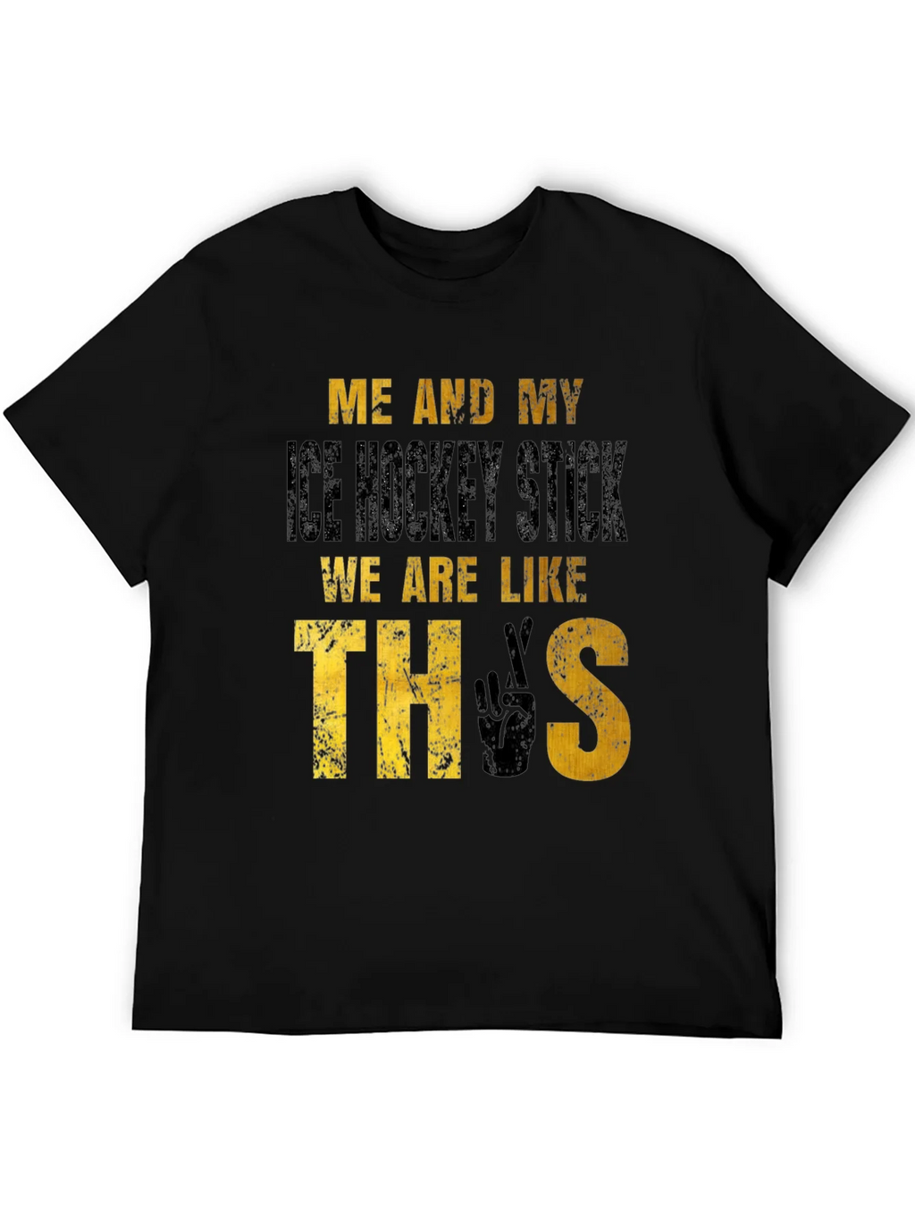 Hockey Fan T-Shirt: Me and My Ice Stick product image 8