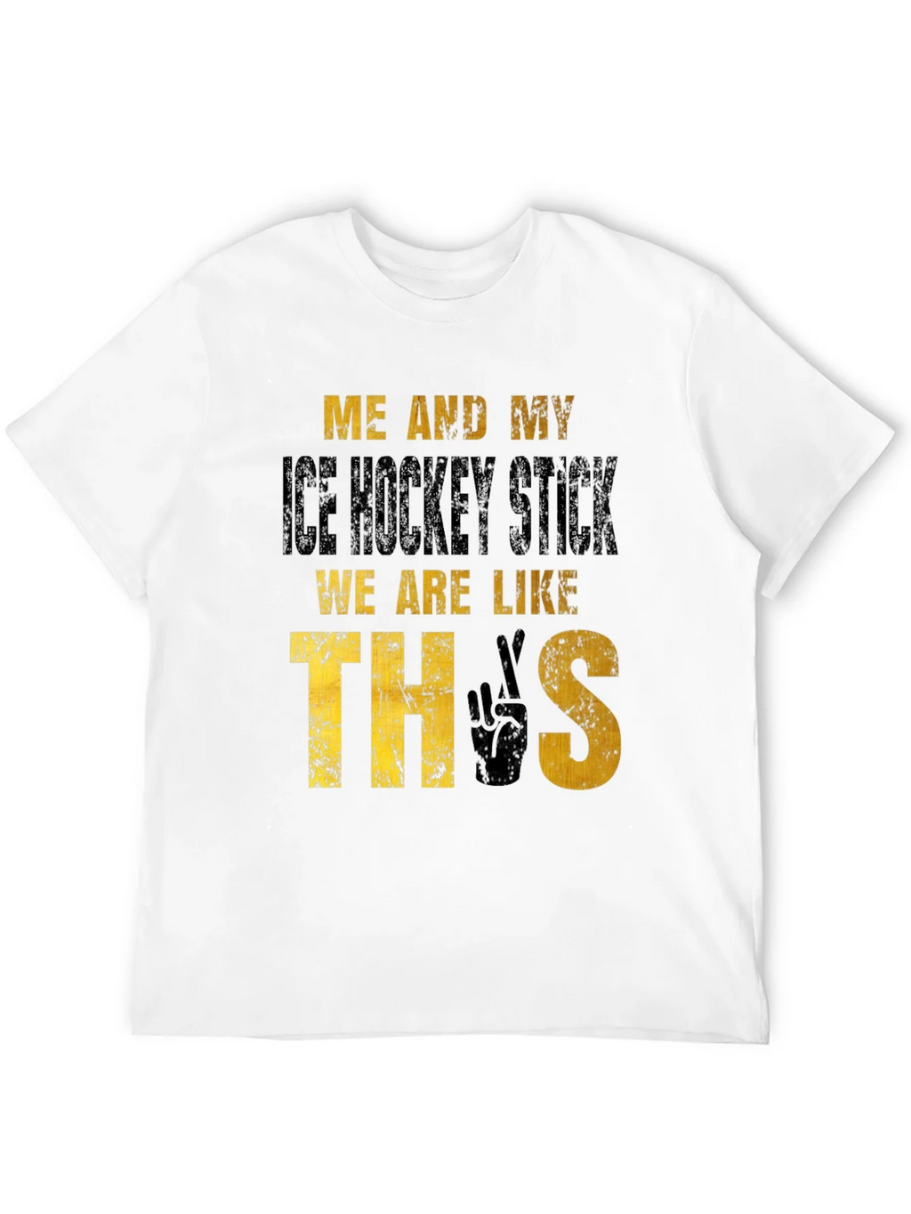 Hockey Fan T-Shirt: Me and My Ice Stick product image 3