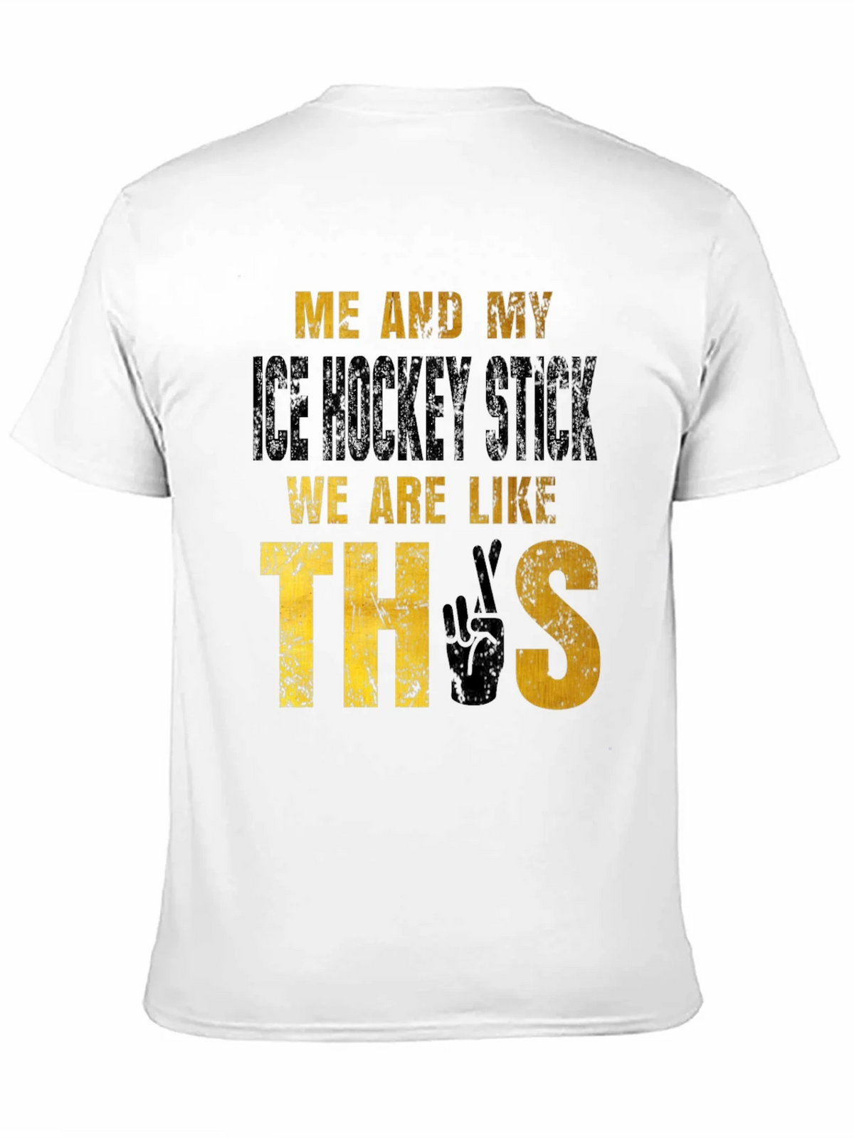Hockey Fan T-Shirt: Me and My Ice Stick product image 2