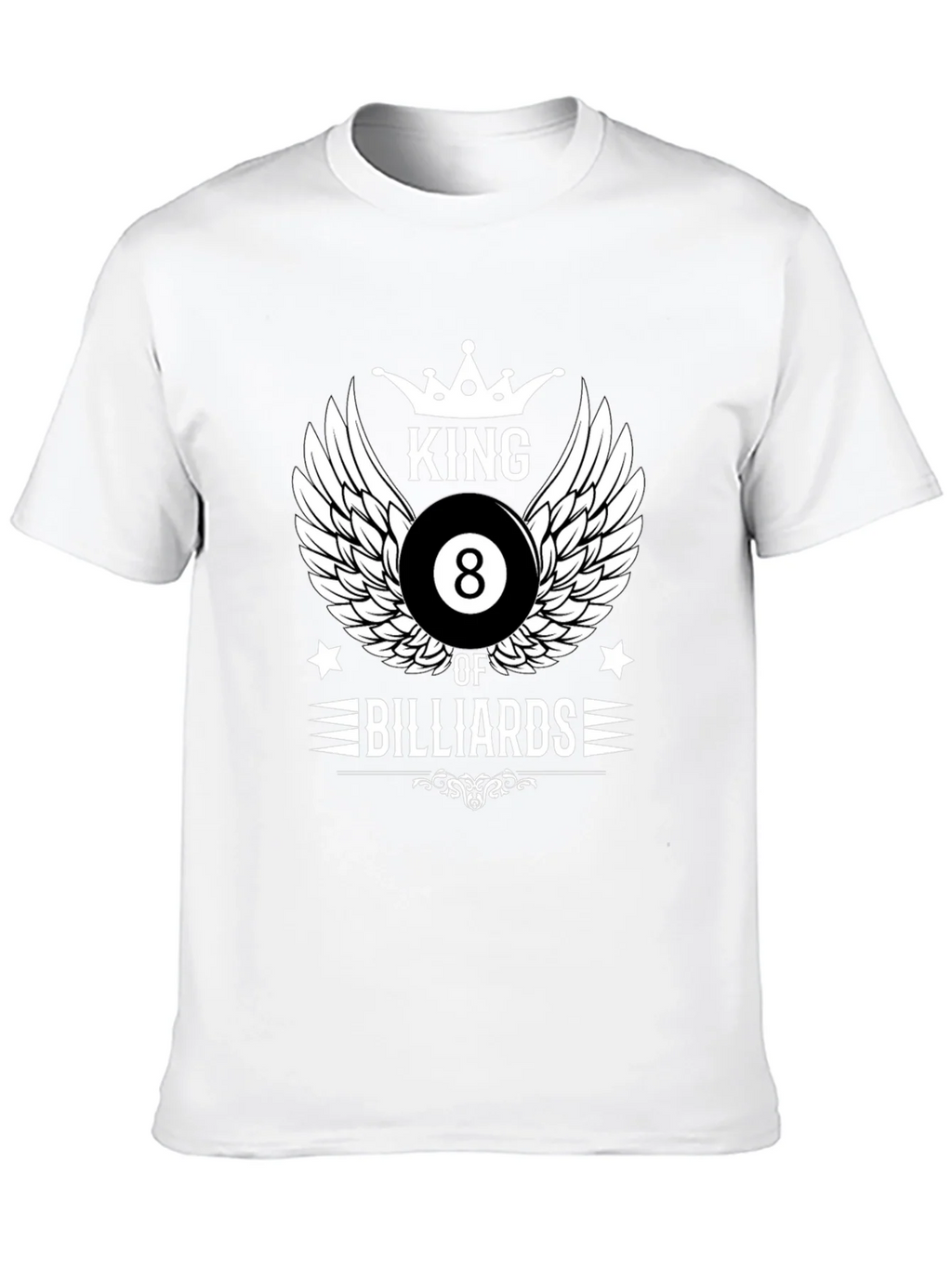 King of Billiards Graphic T-Shirt - Black product image 12