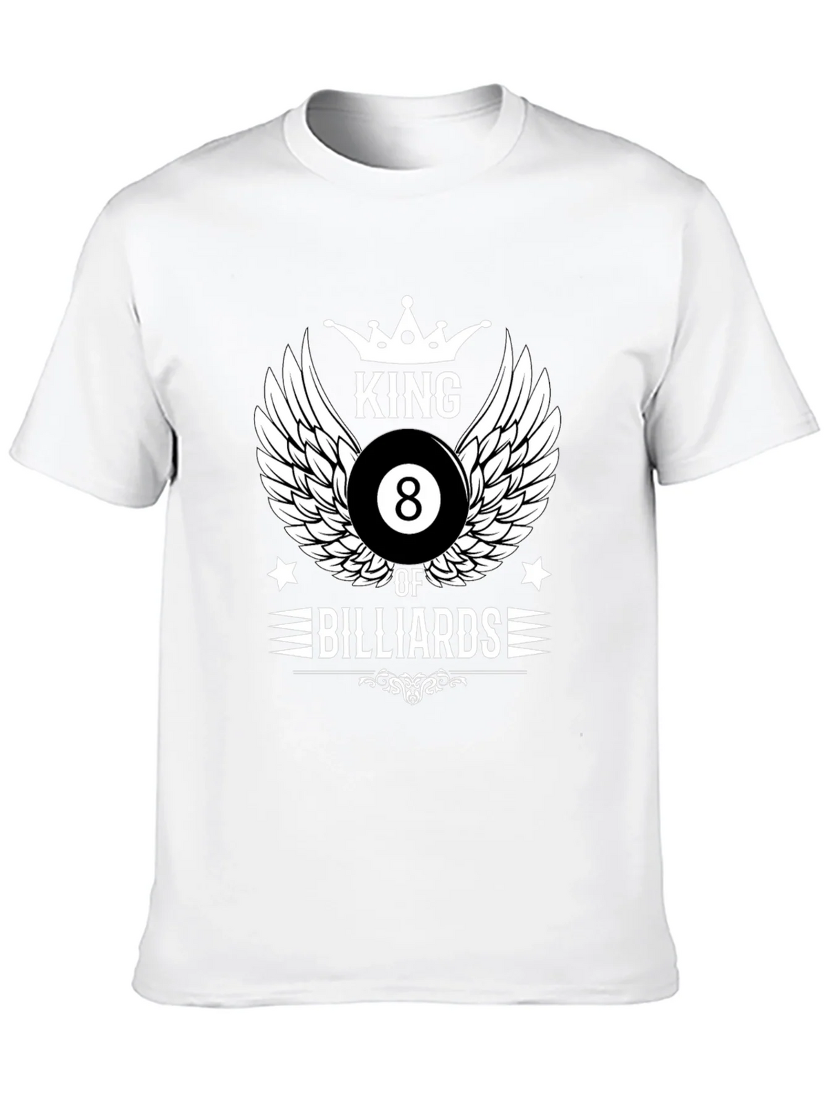King of Billiards Graphic T-Shirt - Black product image 12