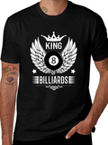 King of Billiards Graphic T-Shirt - Black product image 1