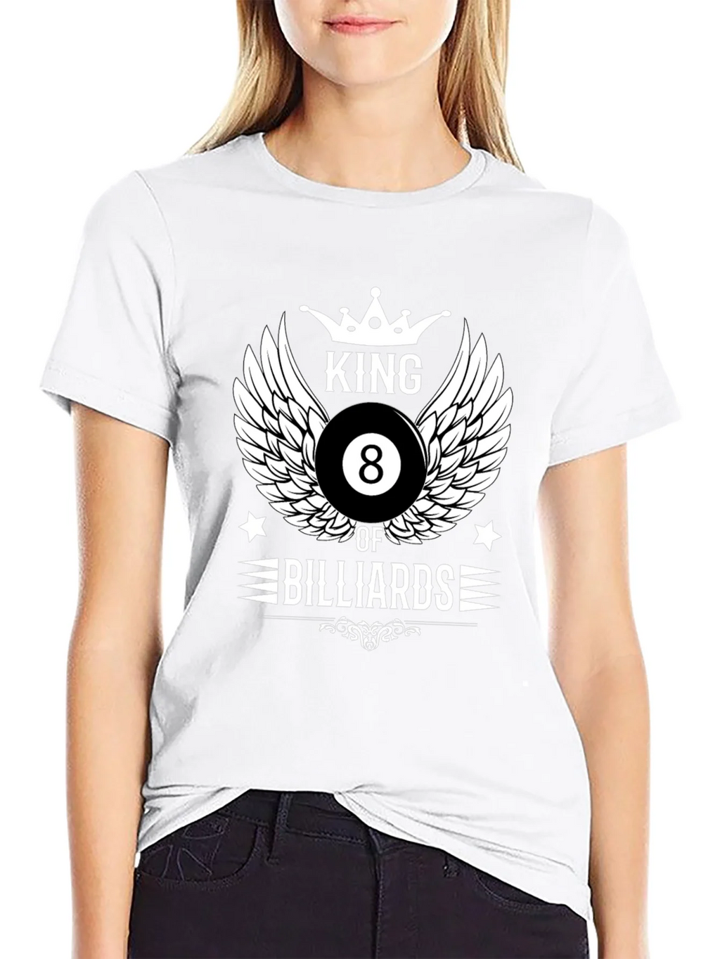 King of Billiards Graphic T-Shirt - Black product image 11