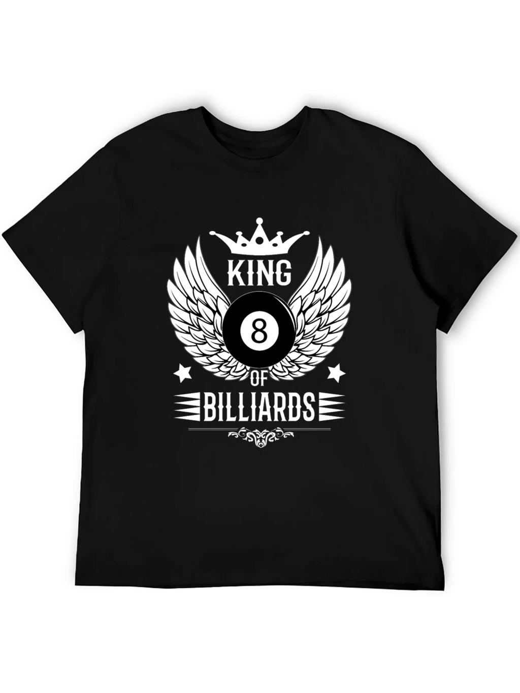 King of Billiards Graphic T-Shirt - Black product image 8