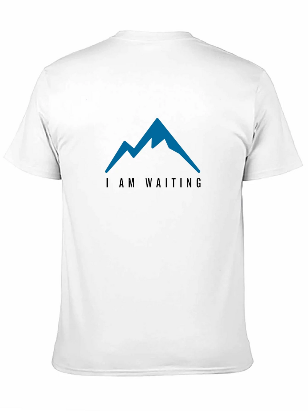 I am Waiting Mountain Tee - Mens Black T-Shirt product image 2