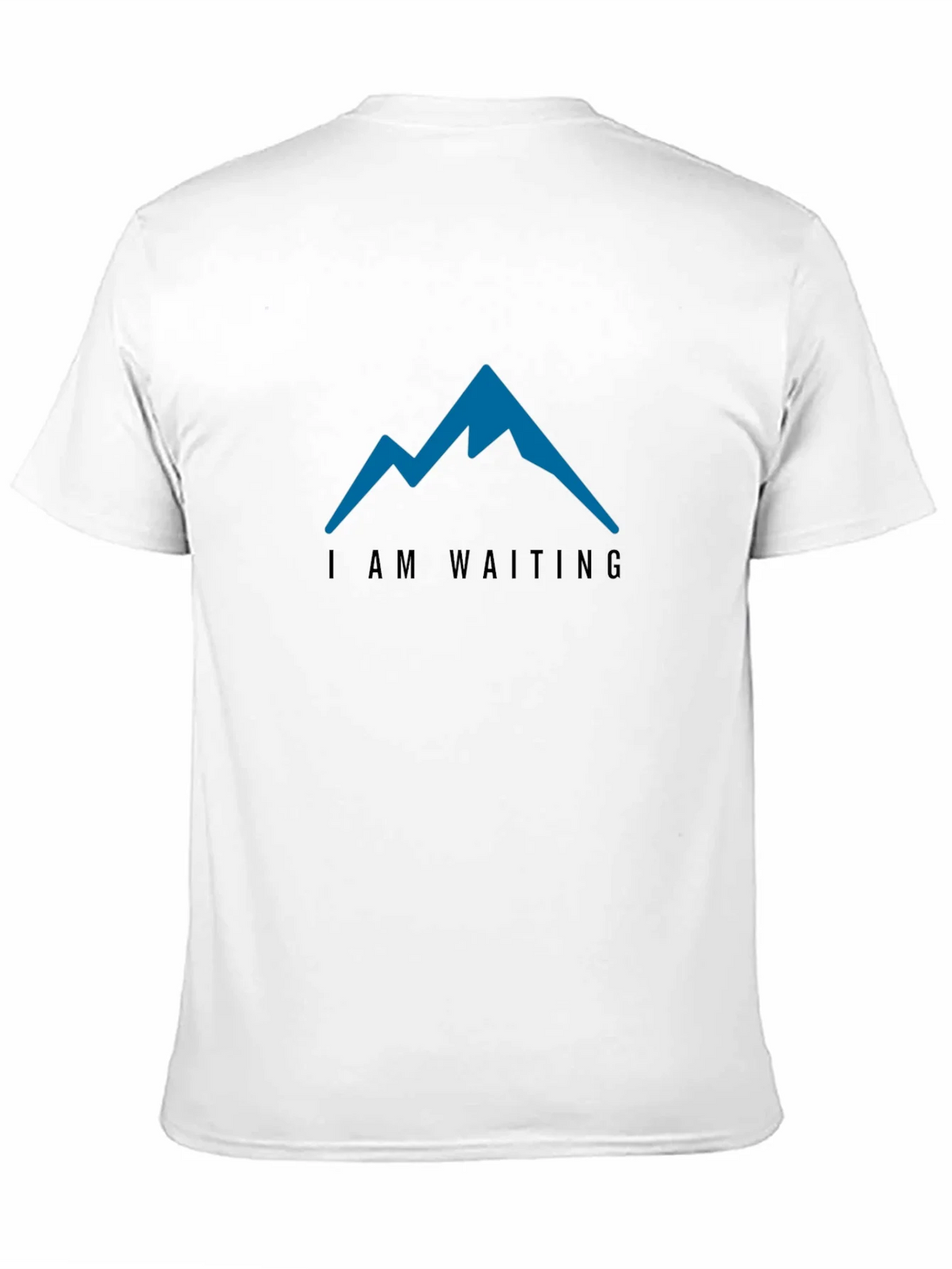 I am Waiting Mountain Tee - Mens Black T-Shirt product image 2