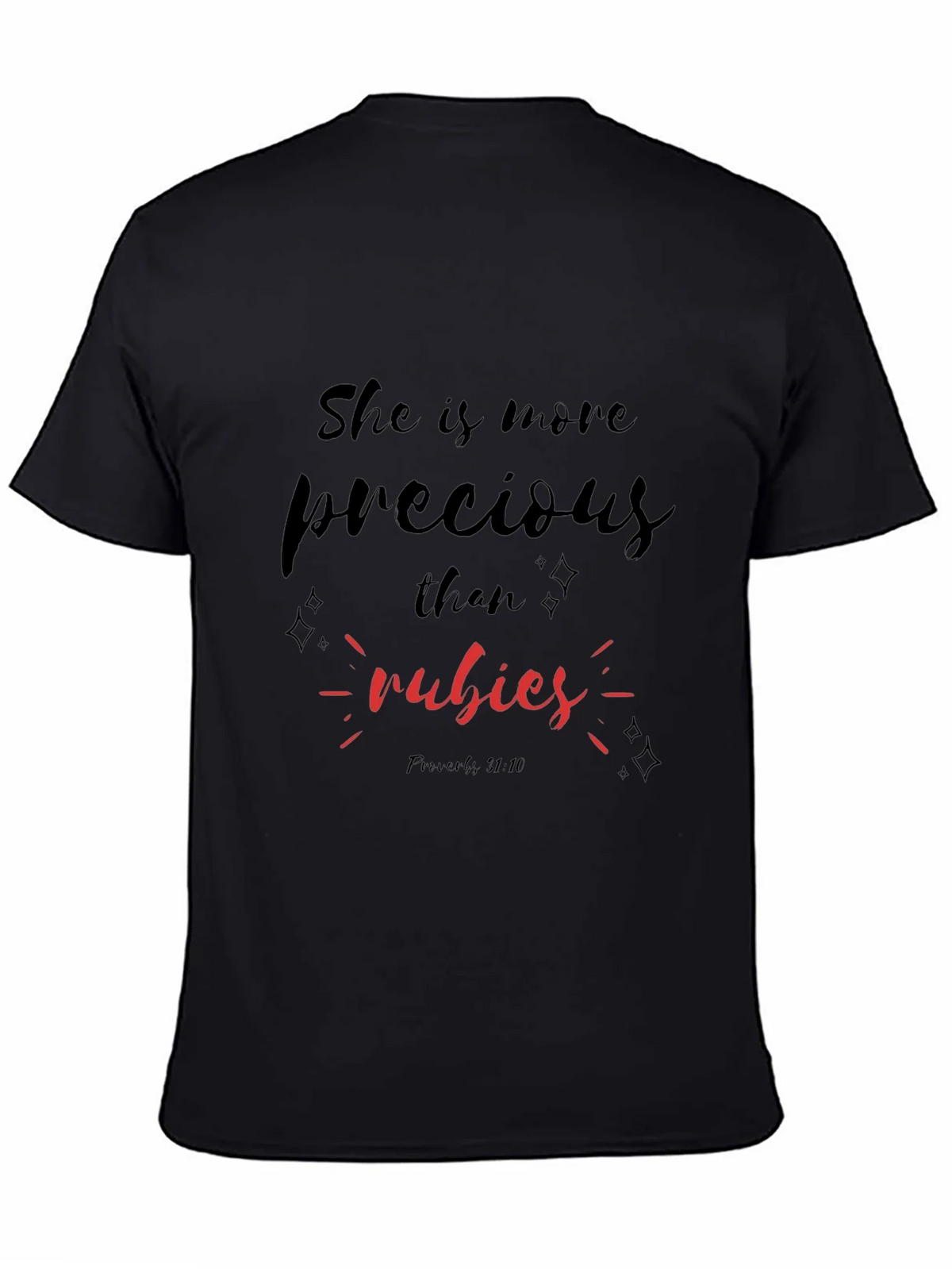 Precious Rubies Black T-Shirt product image 7