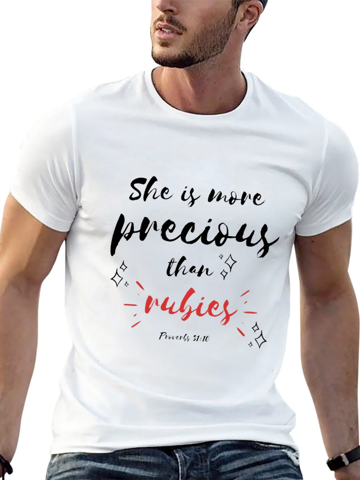 Precious Rubies Black T-Shirt product image 4