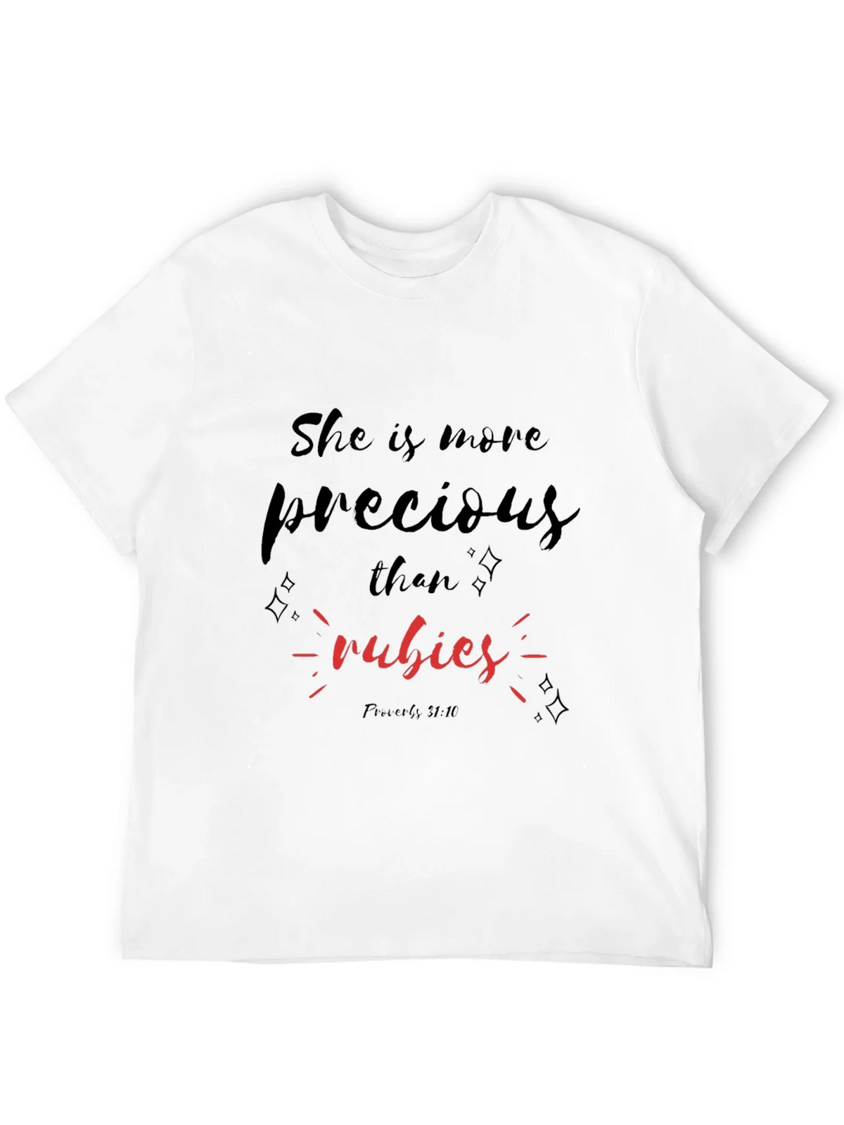 Precious Rubies Black T-Shirt product image 3