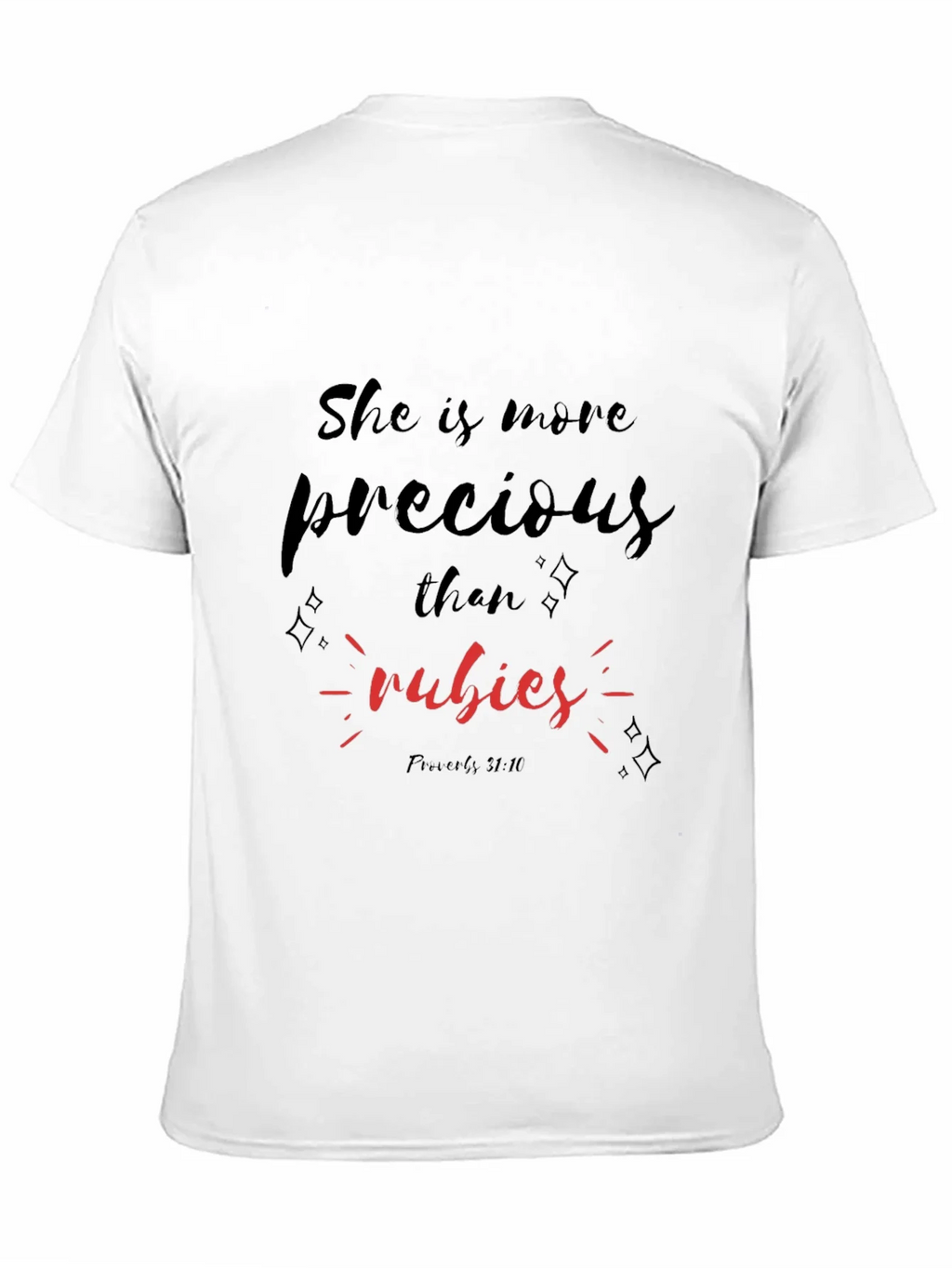 Precious Rubies Black T-Shirt product image 2