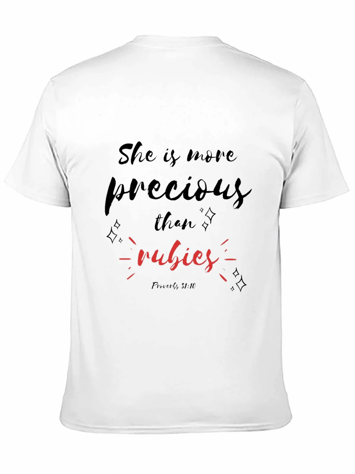 Precious Rubies Black T-Shirt product image 2