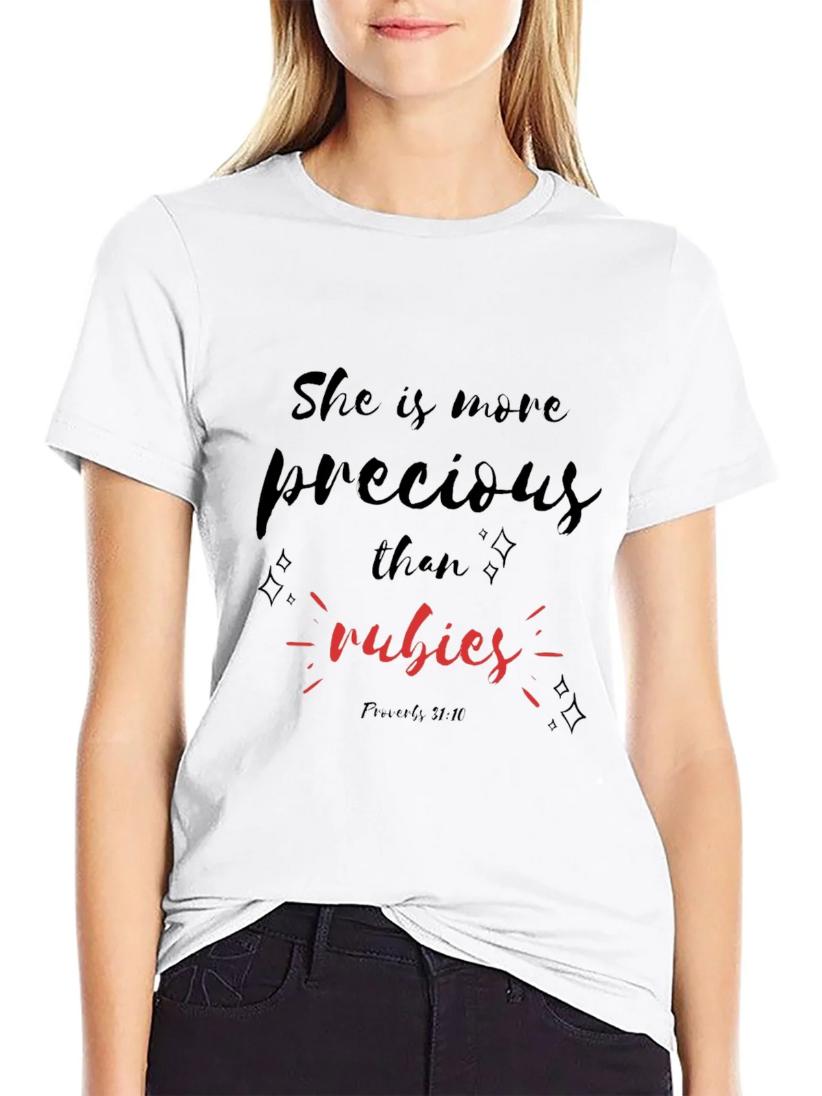 Precious Rubies Black T-Shirt product image 11