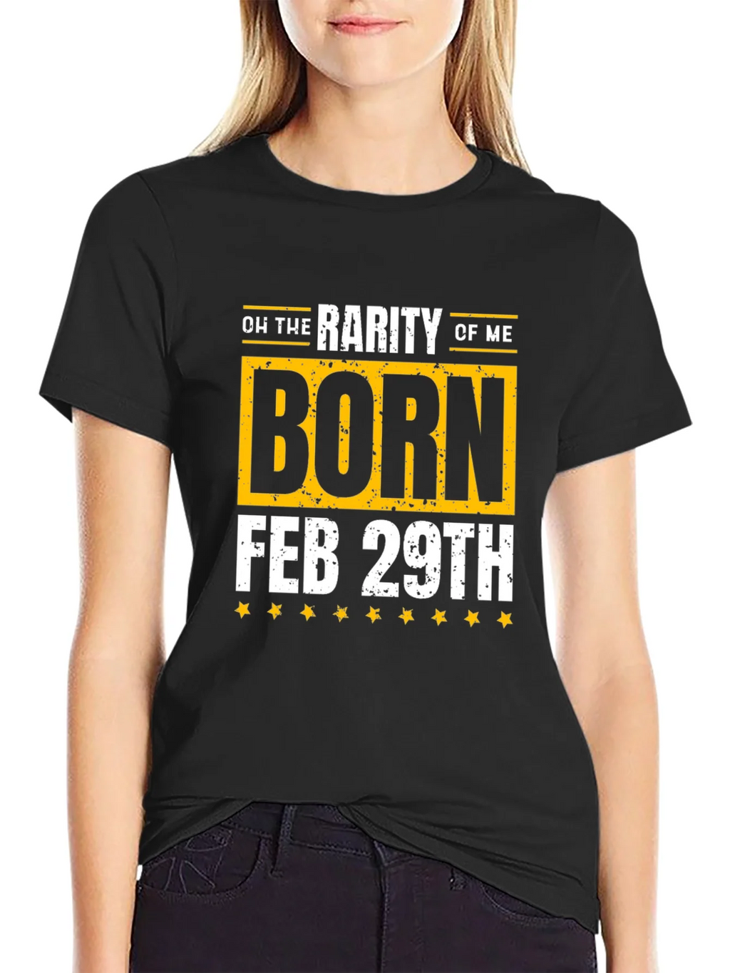 Born Feb 29th Leap Year Birthday T-Shirt product image 2