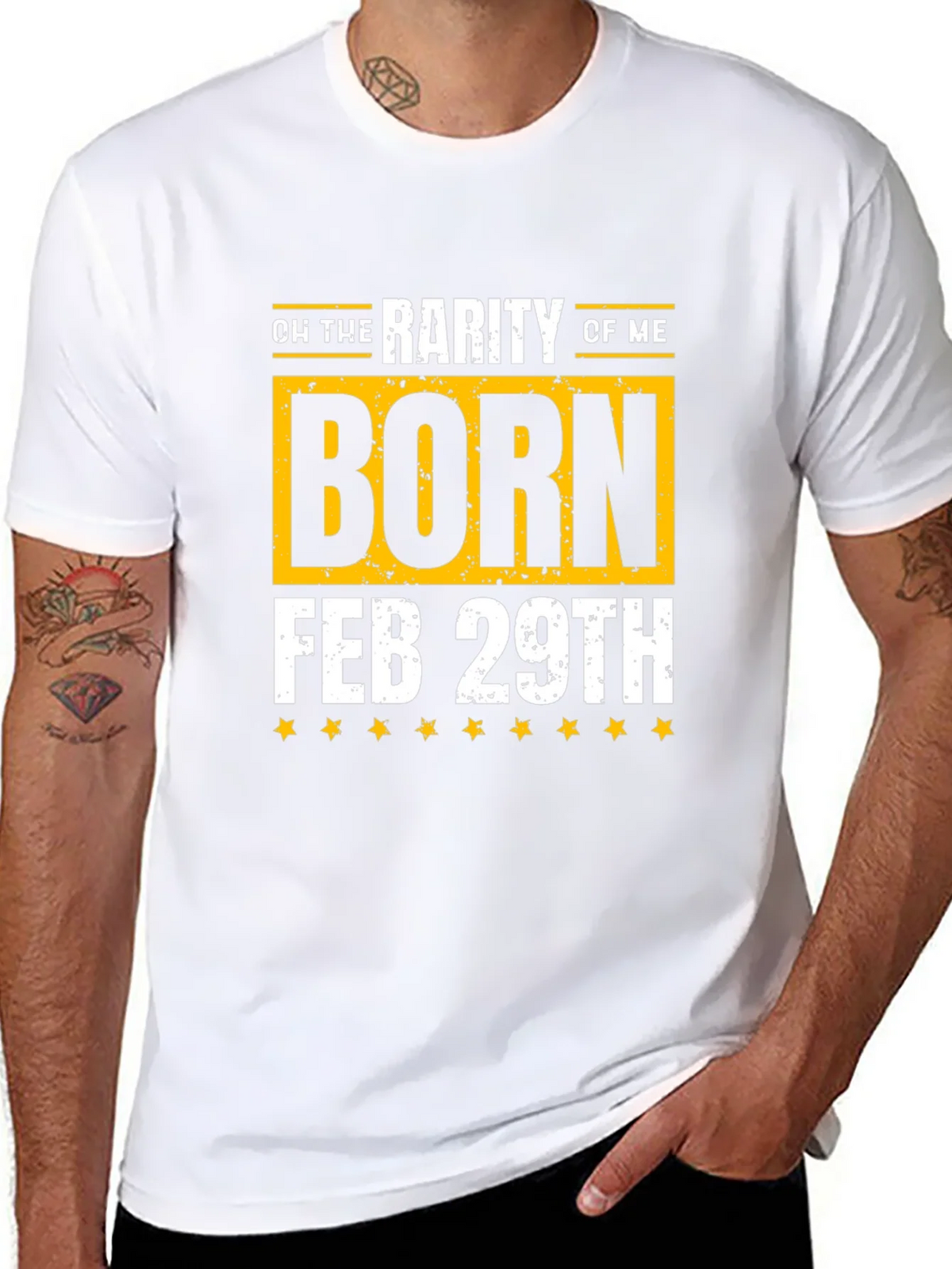 Born Feb 29th Leap Year Birthday T-Shirt product image 7