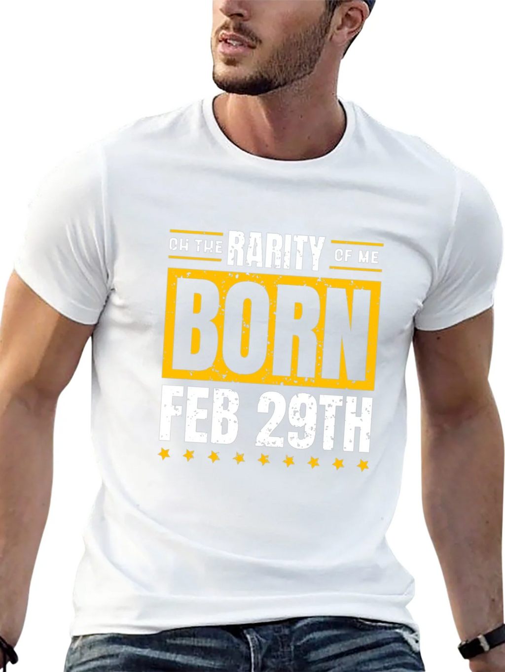 Born Feb 29th Leap Year Birthday T-Shirt product image 12