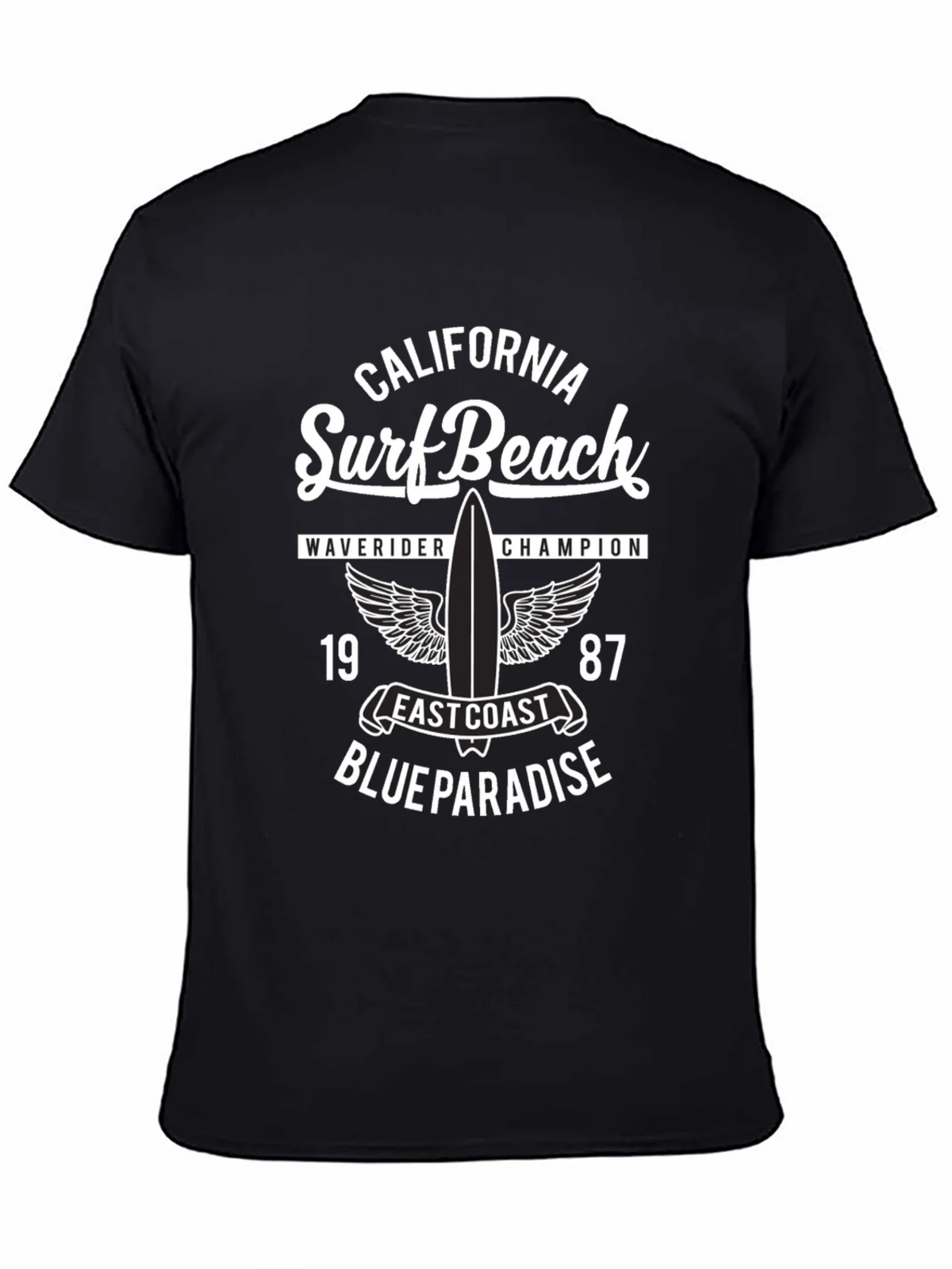 California Surf Beach Graphic T-Shirt product image 7