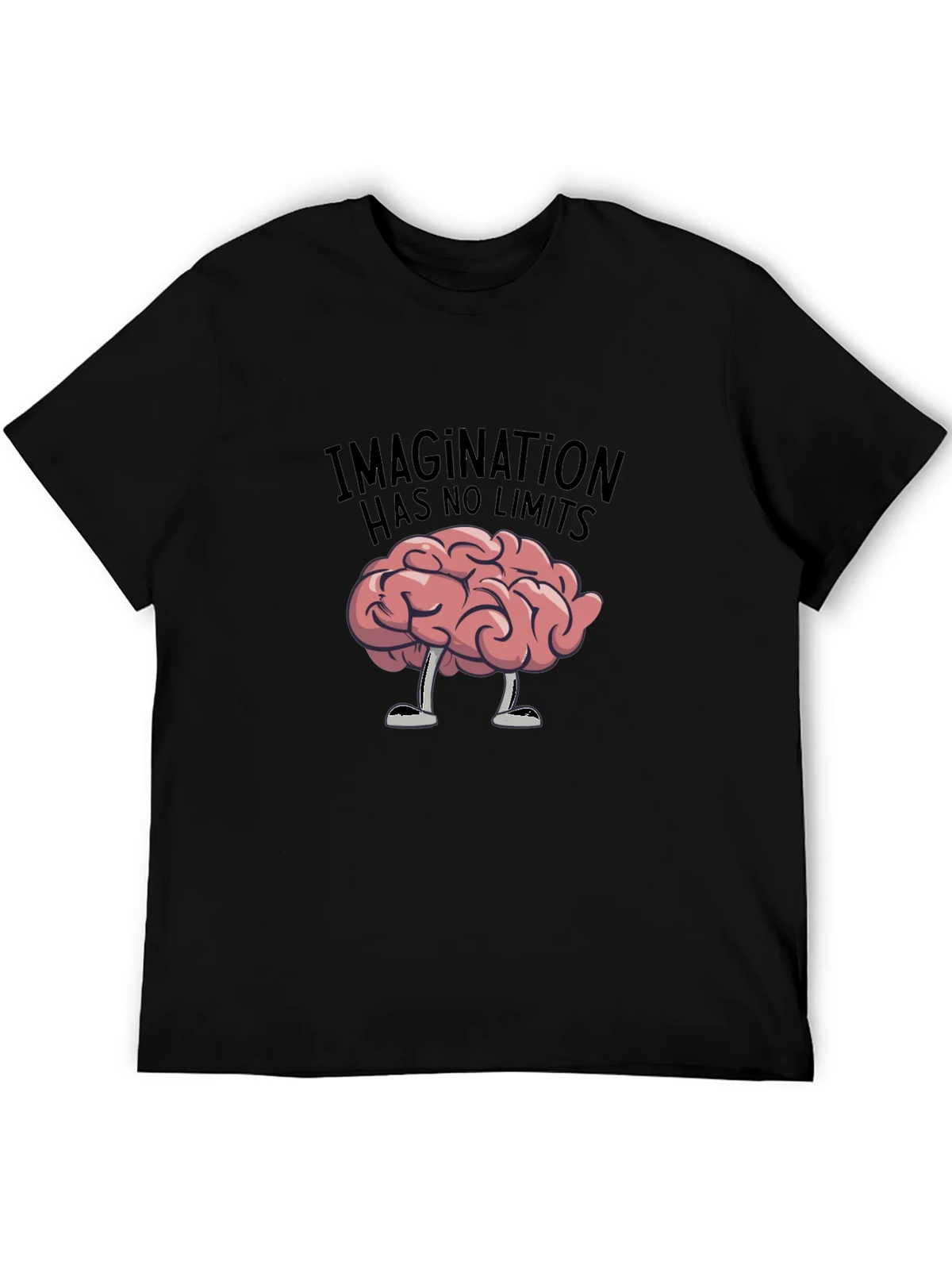 Imagination Has No Limits Brain Graphic Tee product image 8