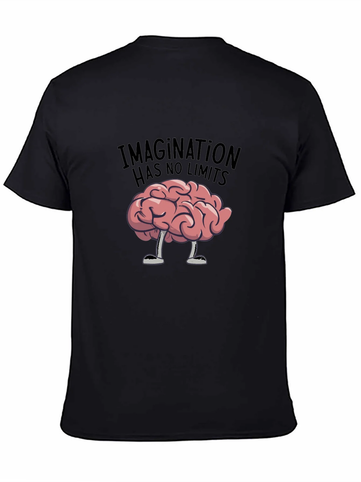 Imagination Has No Limits Brain Graphic Tee product image 7
