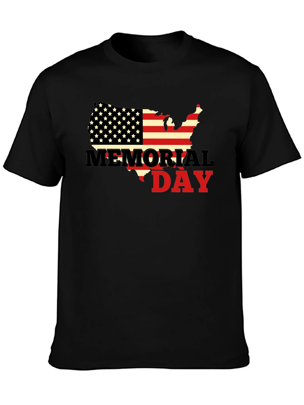 Memorial Day USA Flag T-Shirt product image 6