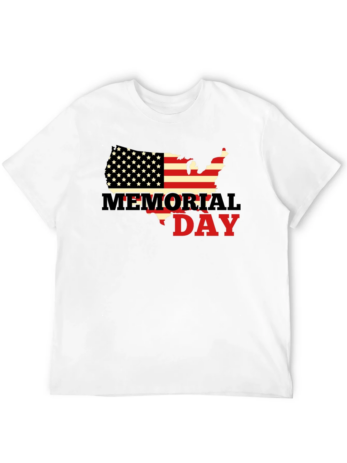 Memorial Day USA Flag T-Shirt product image 3