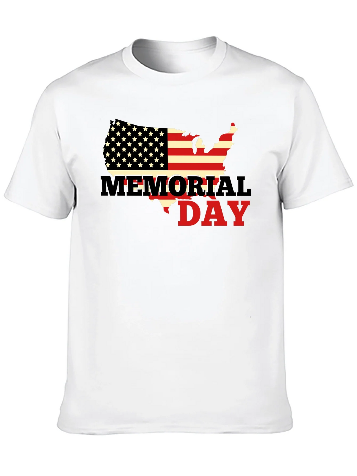 Memorial Day USA Flag T-Shirt product image 12