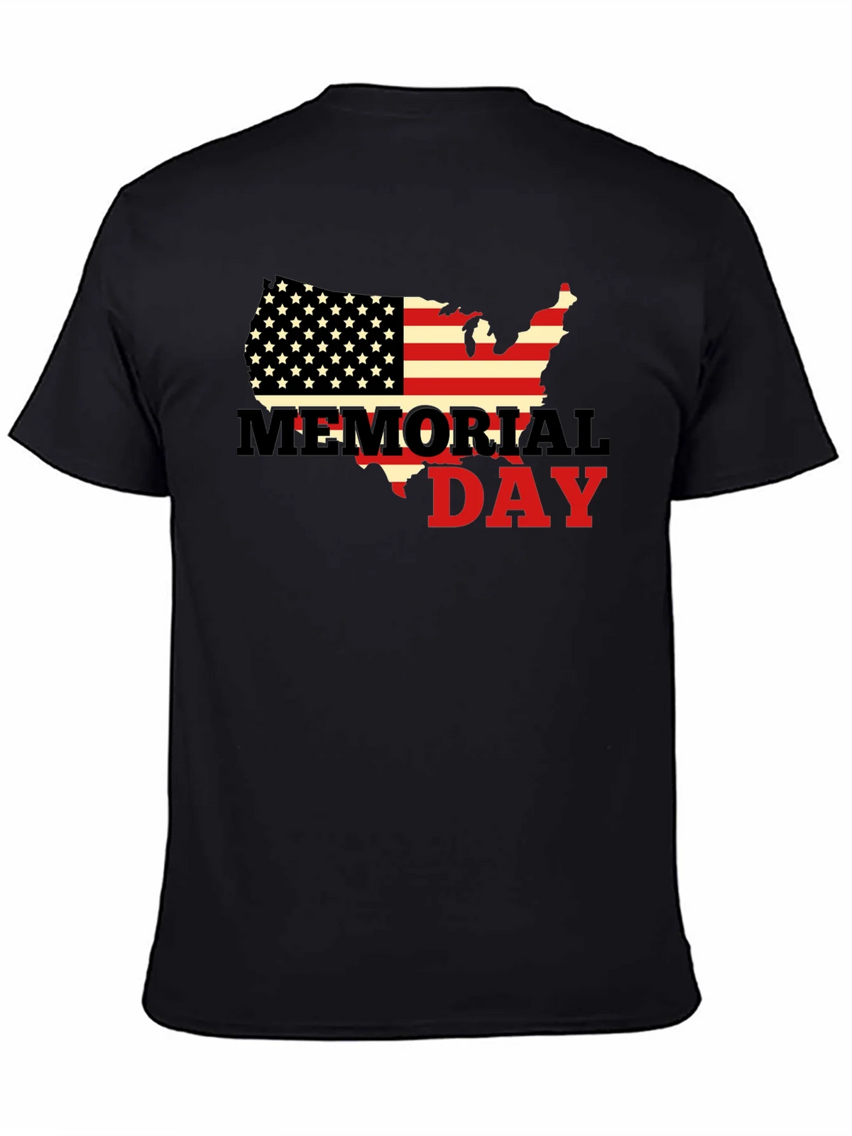 Memorial Day USA Flag T-Shirt product image 7