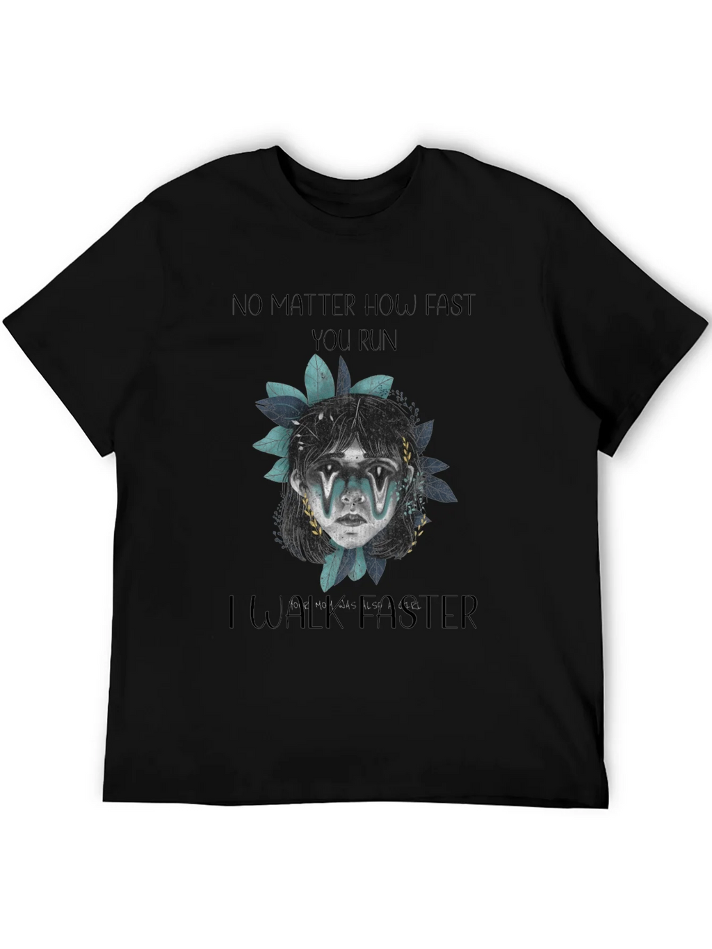 No Matter How Fast Graphic Print Tee product image 8