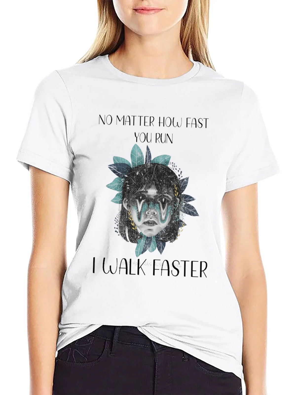 No Matter How Fast Graphic Print Tee product image 11