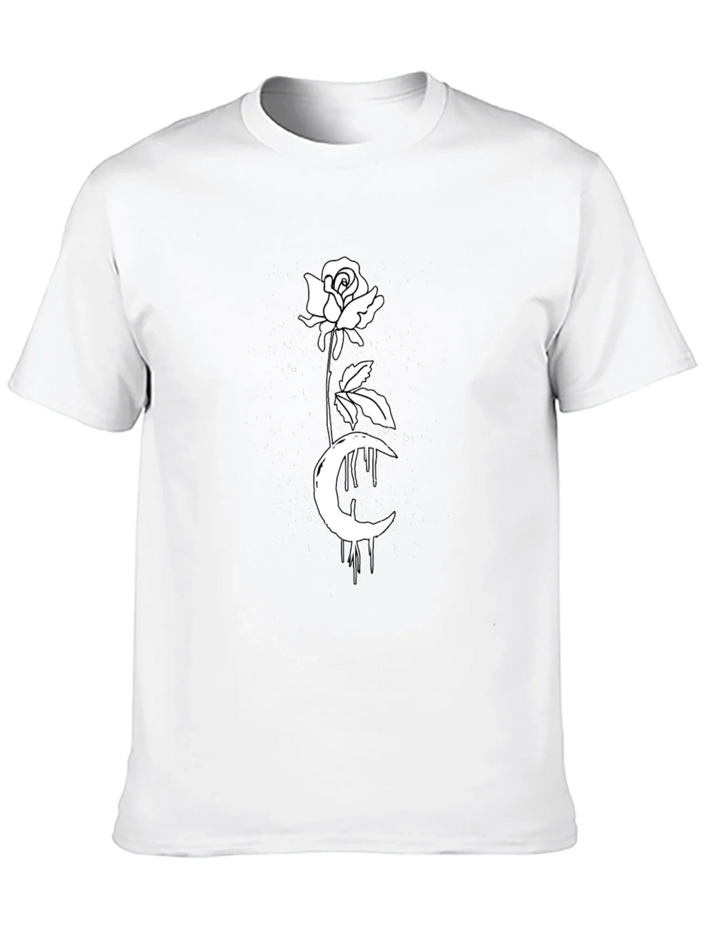 Rose Moon Graphic Tee - Black product image 12