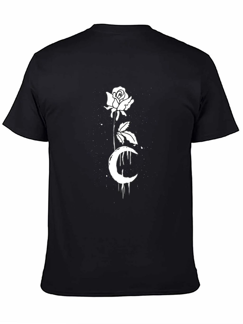 Rose Moon Graphic Tee - Black product image 7