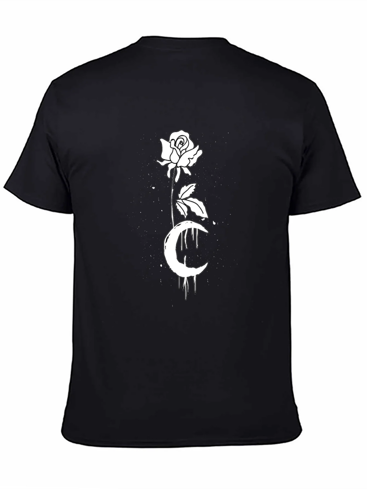 Rose Moon Graphic Tee - Black product image 7
