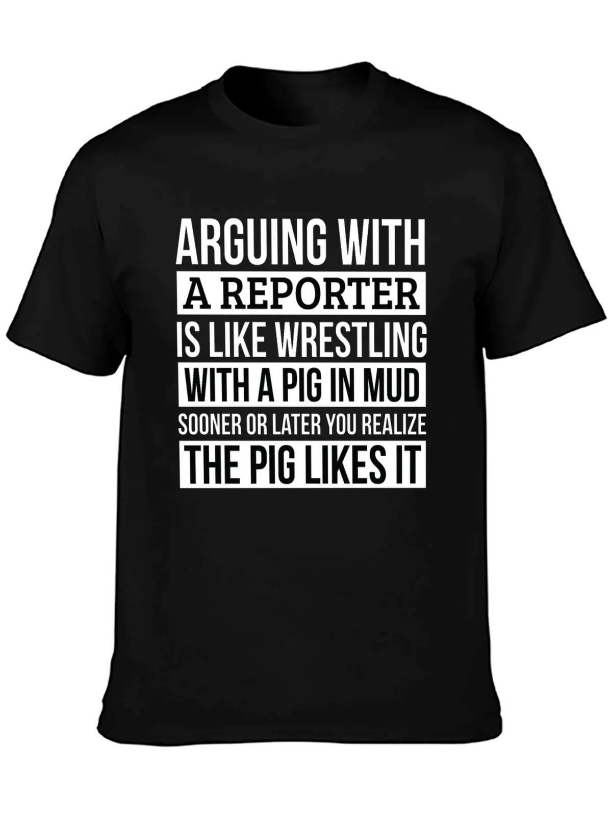 Arguing with a Reporter T-Shirt product image 6
