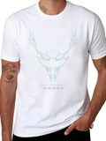 Geometric Deer Head Tee product image 1