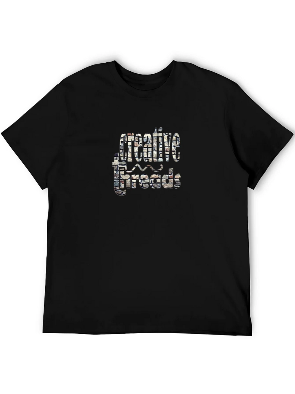 Creative Threads Graphic Black T-Shirt product image 8