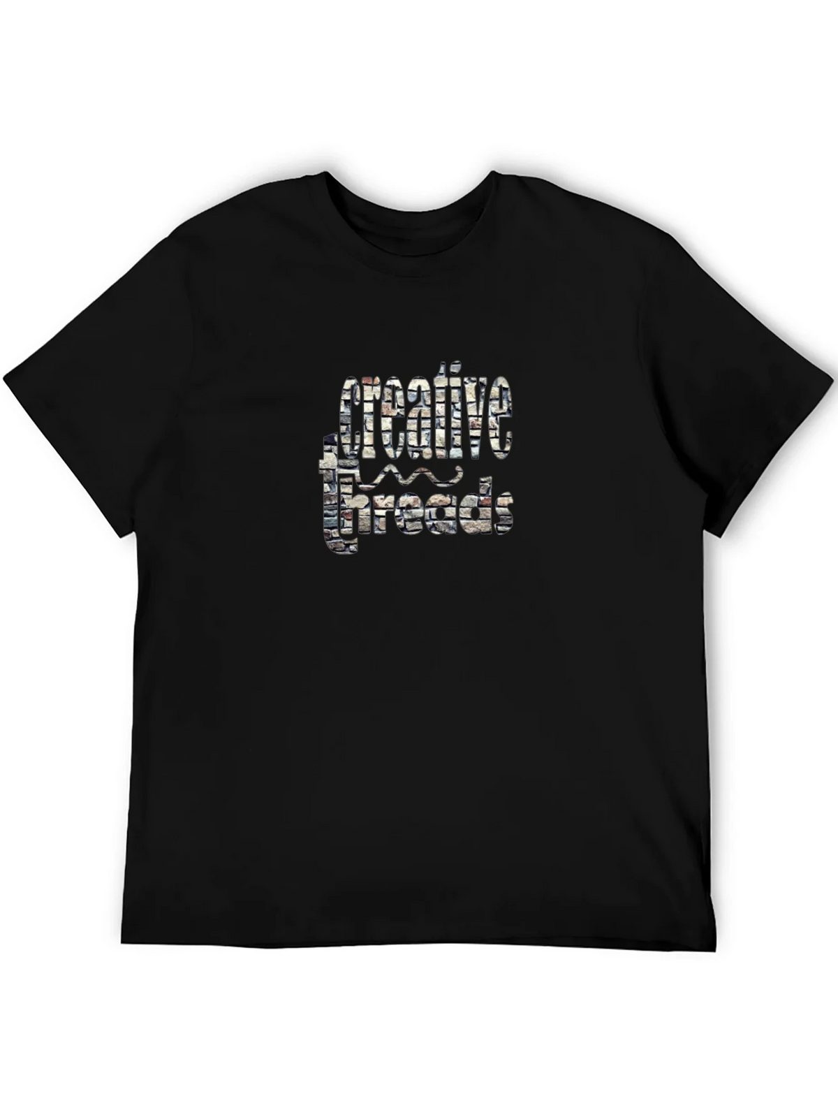 Creative Threads Graphic Black T-Shirt product image 8