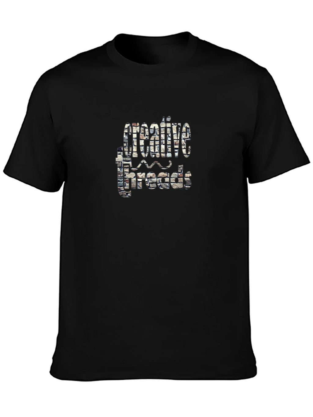 Creative Threads Graphic Black T-Shirt product image 6